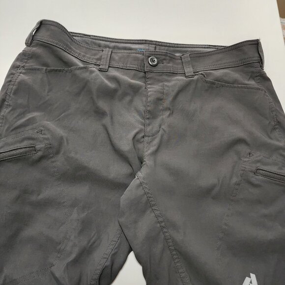 Eddie Bauer First Ascent Gray Fleece Lined Hiking Pants - Picture 3 of 7